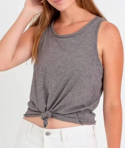 T-Shirts>Nayked Apparel Ladies Ridiculously Soft Lightweight Knotted Tank