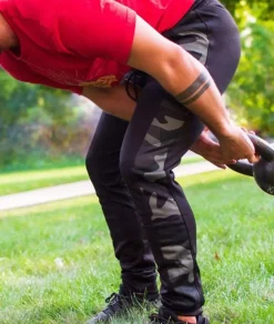 Workout Wear>Nayked Apparel Men'S Camo Panel Midweight Tech Fleece Active Jogger/Discontinued Army Camo