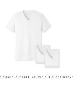 T-Shirt Packs>Nayked Apparel Men'S 3Pk Ridiculously Soft Lightweight V-Neck T-Shirt