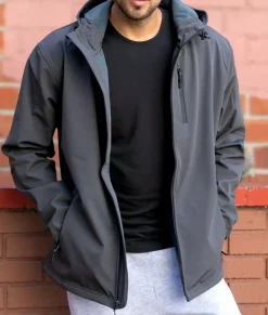 Outerwear>Nayked Apparel Men'S Poly-Tech Soft Shell Jacket