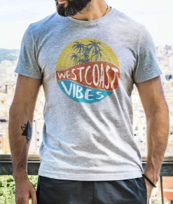 Shirts>Nayked Apparel Men'S Ridiculously Soft 100% Cotton Graphic Tee | West Coast Vibes
