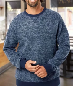 Hoodies & Sweatshirts>Nayked Apparel Men'S Ridiculously Soft Aspen Brushed Fleece Pullover