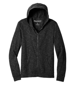 Hoodies & Sweatshirts>Nayked Apparel Men'S Ridiculously Soft Lightweight Full-Zip Hoodie