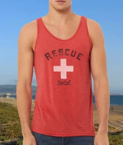 Tanks>Nayked Apparel Men'S Ridiculously Soft Lightweight Graphic Tank Top | Cali Rescue