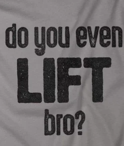 Workout Wear>Nayked Apparel Men'S Ridiculously Soft Lightweight Graphic Tee | Do You Even Lift, Bro?
