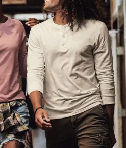 Shirts>Nayked Apparel Men'S Ridiculously Soft Long Sleeve Henley