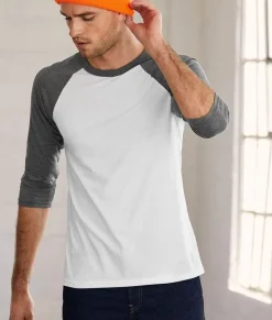 T-Shirts>Nayked Apparel Men'S Ridiculously Soft Midweight Baseball Shirt