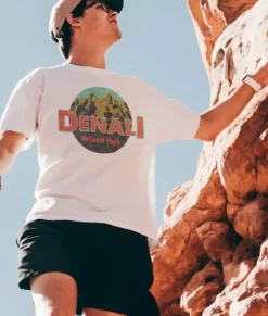 Shirts>Nayked Apparel Men'S Ridiculously Soft Midweight Graphic Tee | Denali National Park