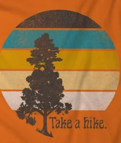 T-Shirts>Nayked Apparel Men'S Ridiculously Soft Midweight Graphic Tee | Take A Hike