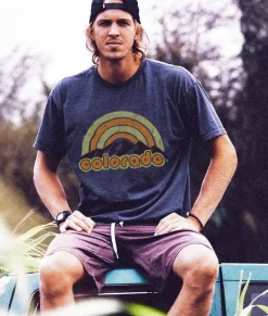 T-Shirts>Nayked Apparel Men'S Ridiculously Soft Midweight Graphic Tee | Colorado