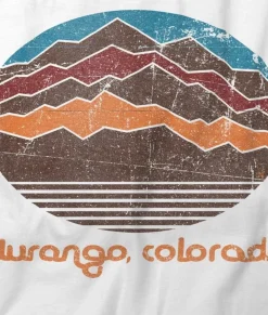 Shirts>Nayked Apparel Men'S Ridiculously Soft Midweight Graphic Tee | Durango Colorado