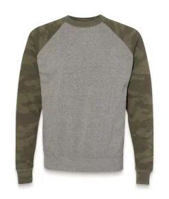 Shirts>Nayked Apparel Men'S Ridiculously Soft Midweight Raglan Colorblocked Pullover