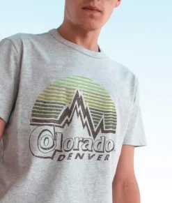 Shirts>Nayked Apparel Men'S Ridiculously Soft Midweight Graphic Tee | Denver Colorado