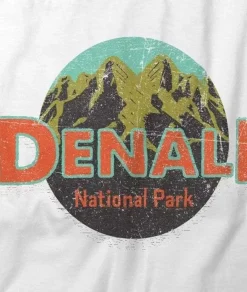 T-Shirts>Nayked Apparel Men'S Ridiculously Soft Midweight Graphic Tee | Denali National Park