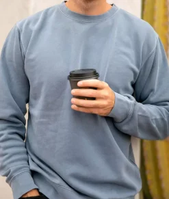 Shirts>Nayked Apparel Men'S Ridiculously Soft Pigment-Dyed Sweatshirt