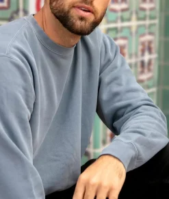 Hoodies & Sweatshirts>Nayked Apparel Men'S Ridiculously Soft Pigment-Dyed Sweatshirt