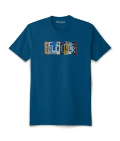 T-Shirts>Nayked Apparel Men'S Ridiculously Soft Sueded Graphic Tee | Traveler