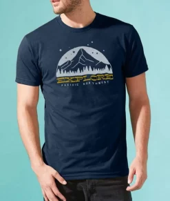 T-Shirts>Nayked Apparel Men'S Ridiculously Soft Sueded Graphic Tee | Explore