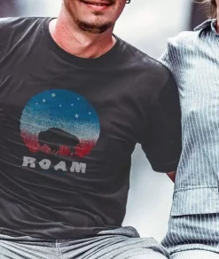 Shirts>Nayked Apparel Men'S Ridiculously Soft Sueded Graphic Tee | Roam