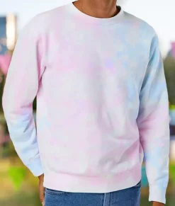 Hoodies & Sweatshirts>Nayked Apparel Men'S Ridiculously Soft Tie-Dyed Pullover Sweatshirt