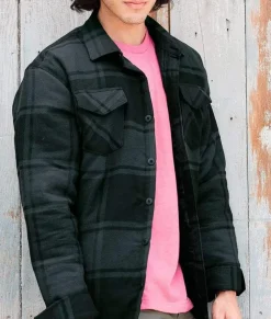 Shirts>Nayked Apparel Men'S Soft Insulated Flannel Jacket