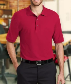 Shirts>Nayked Apparel Men'S Soft Pique Polo Shirt
