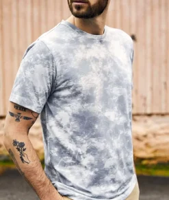 T-Shirts>Nayked Apparel Men'S Soft Tie Dye Recycled Short Sleeve T-Shirt