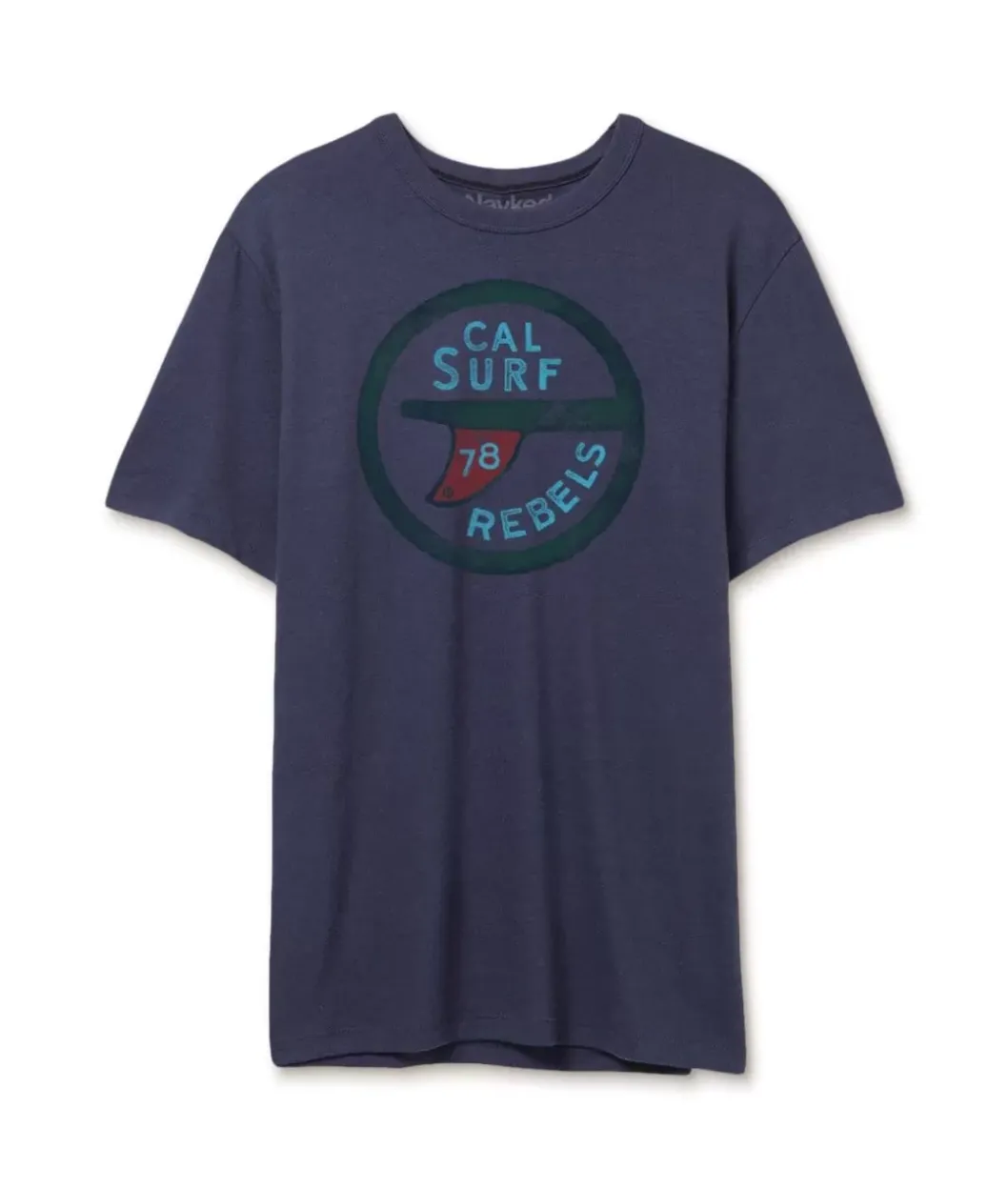 Shirts>Nayked Apparel Men'S Vintage Graphic Crew Neck T-Shirt | Surf Rebels