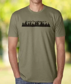 Shirts>Nayked Apparel Ridiculously Soft Crew Neck Graphic T-Shirt | Let'S Talk About It