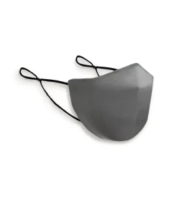 Accessories>Nayked Apparel Water Repellent All-Day Multi-Layer Cloth Washable Face Covering Mask Graphite