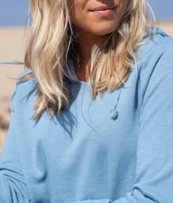 Tops>Nayked Apparel Women'S California Wave Wash Hoodie