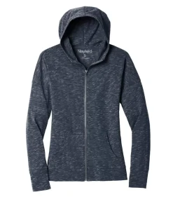 Hoodies & Sweatshirts>Nayked Apparel Women'S Ridiculously Soft Lightweight Full-Zip Hoodie