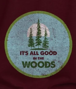 T-Shirts>Nayked Apparel Women'S Ridiculously Soft Graphic Tee | All Good In The Woods