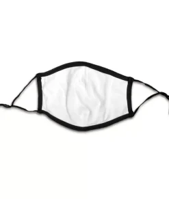 Accessories>Nayked Apparel Women'S Ridiculously Soft Bandana Print 2-Layer Face Mask With Adjustable Ear Loops White