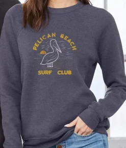Hoodies & Sweatshirts>Nayked Apparel Women'S Ridiculously Soft Graphic Sweatshirt | Pelican Beach