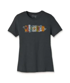 Tops>Nayked Apparel Women'S Ridiculously Soft Lightweight Graphic Tee | Wild & Free