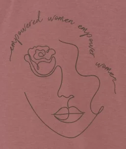 Tops>Nayked Apparel Women'S Ridiculously Soft Washed Full-Zip Graphic Hoodie | Empowered Women