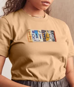 T-Shirts>Nayked Apparel Women'S Ridiculously Soft Cotton Graphic Tee | Traveler