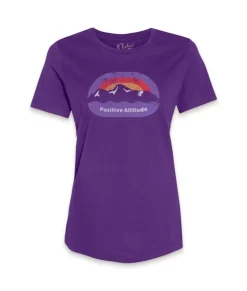T-Shirts>Nayked Apparel Women'S Ridiculously Soft 100% Cotton Graphic Tee | Positive Altitude