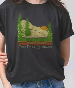 T-Shirts>Nayked Apparel Women'S Ridiculously Soft Graphic Tee | Pike'S Peak