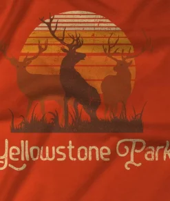 T-Shirts>Nayked Apparel Women'S Ridiculously Soft Graphic Tee | Yellowstone Park