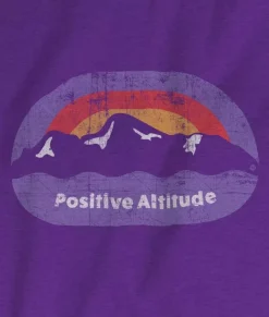 Tops>Nayked Apparel Women'S Ridiculously Soft 100% Cotton Graphic Tee | Positive Altitude