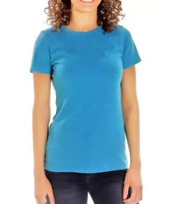 T-Shirts>Nayked Apparel Women'S Ridiculously Soft Midweight Crew Neck T-Shirt