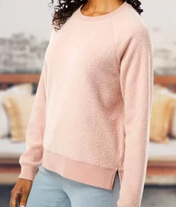 Tops>Nayked Apparel Women'S Snuggly Soft Reverse Fleece Sweatshirt