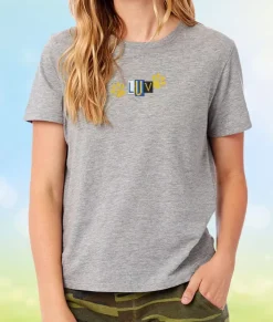 Tops>Nayked Apparel Women'S Soft Go-To Graphic Tee | Luv Paw Print