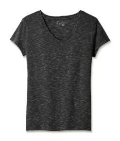 T-Shirts>Nayked Apparel Women'S Soft Lightweight Marled V-Neck T-Shirt