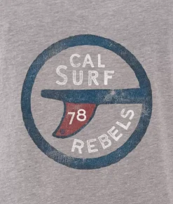 Tops>Nayked Apparel Women'S Surf Rebels Triblend T-Shirt